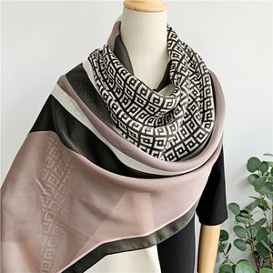 MaraSilk Pure Mulberry Silk Scarf - Oblong Georgette MS585