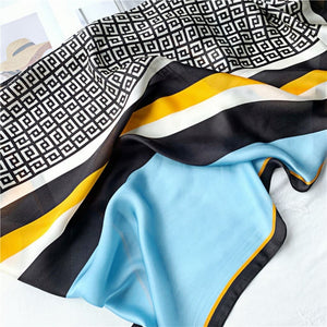 MaraSilk Pure Mulberry Silk Scarf - Oblong Georgette MS585