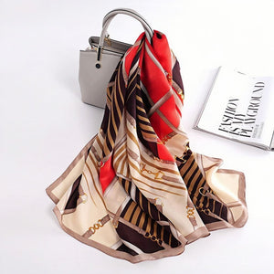 MaraSilk Pure Mulberry Silk Scarf - Oblong Georgette MS587