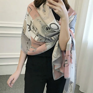 MaraSilk Pure Mulberry Silk Scarf - Oblong Georgette MS588