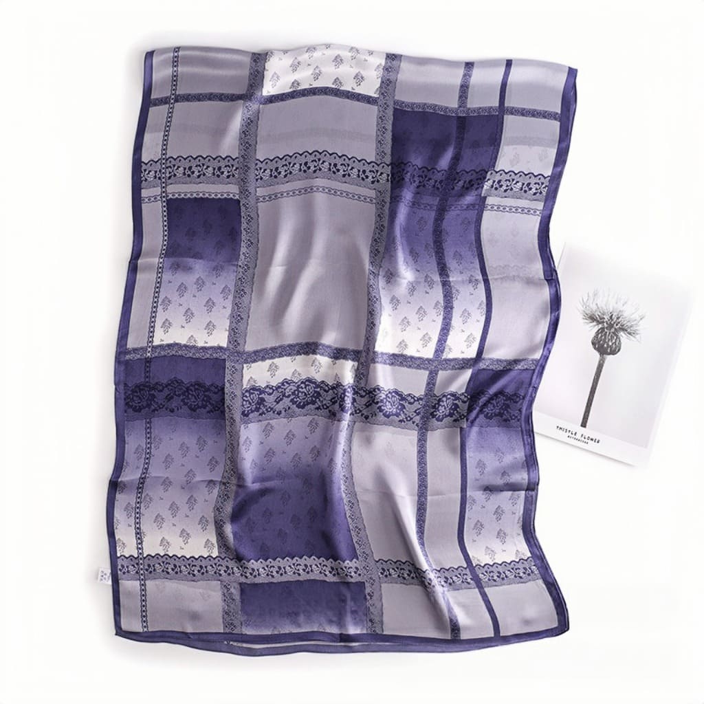 MaraSilk Pure Mulberry Silk Scarf - Oblong Georgette MS589 71" x 26" MS58901