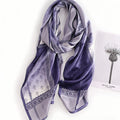 MaraSilk Pure Mulberry Silk Scarf - Oblong Georgette MS589