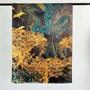 MaraSilk Pure Mulberry Silk Scarf - Oblong Georgette MS590