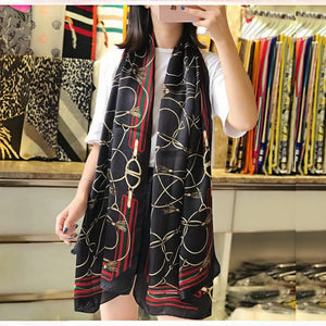 MaraSilk Pure Mulberry Silk Scarf - Oblong Georgette MS591