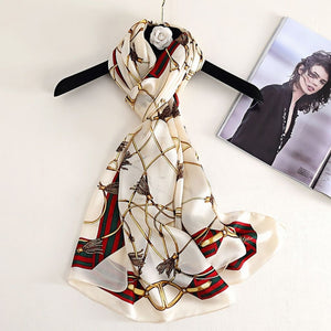 MaraSilk Pure Mulberry Silk Scarf - Oblong Georgette MS591