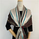 MaraSilk Pure Mulberry Silk Scarf - Oblong Georgette MS594