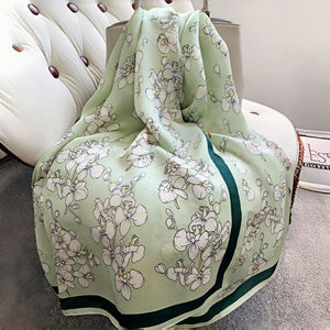 MaraSilk Pure Mulberry Silk Scarf - Oblong Georgette MS597