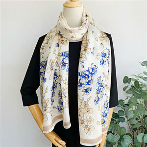 MaraSilk Pure Mulberry Silk Scarf - Oblong Georgette MS597