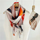 MaraSilk Pure Mulberry Silk Scarf - Oblong Georgette MS601 71" x 26" MS60101
