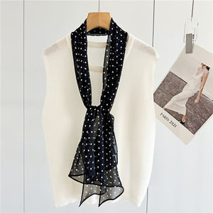 MaraSilk Pure Mulberry Silk Scarf - Oblong Georgette MS633