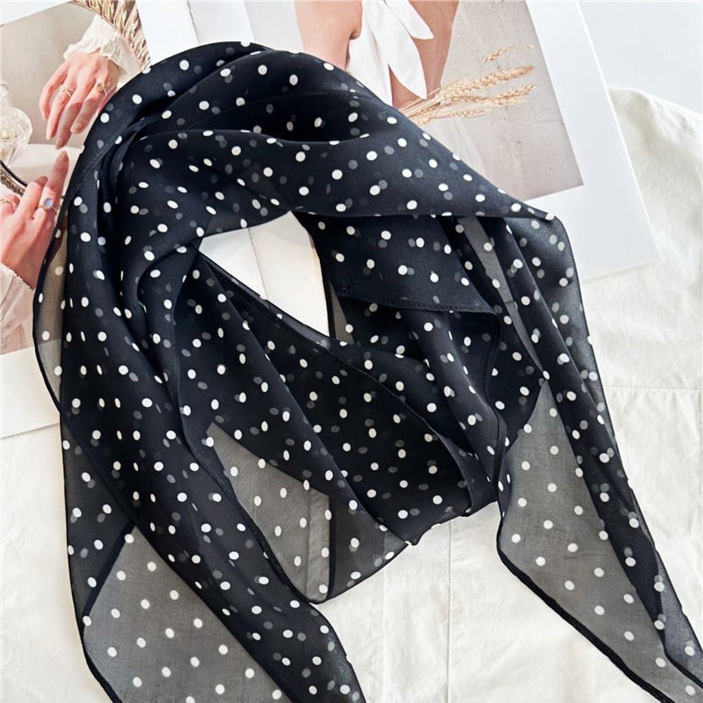 MaraSilk Pure Mulberry Silk Scarf - Oblong Georgette MS633