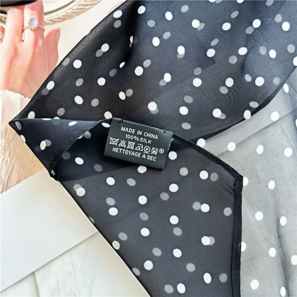 MaraSilk Pure Mulberry Silk Scarf - Oblong Georgette MS633