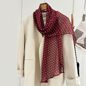 MaraSilk Pure Mulberry Silk Scarf - Oblong Georgette MS633