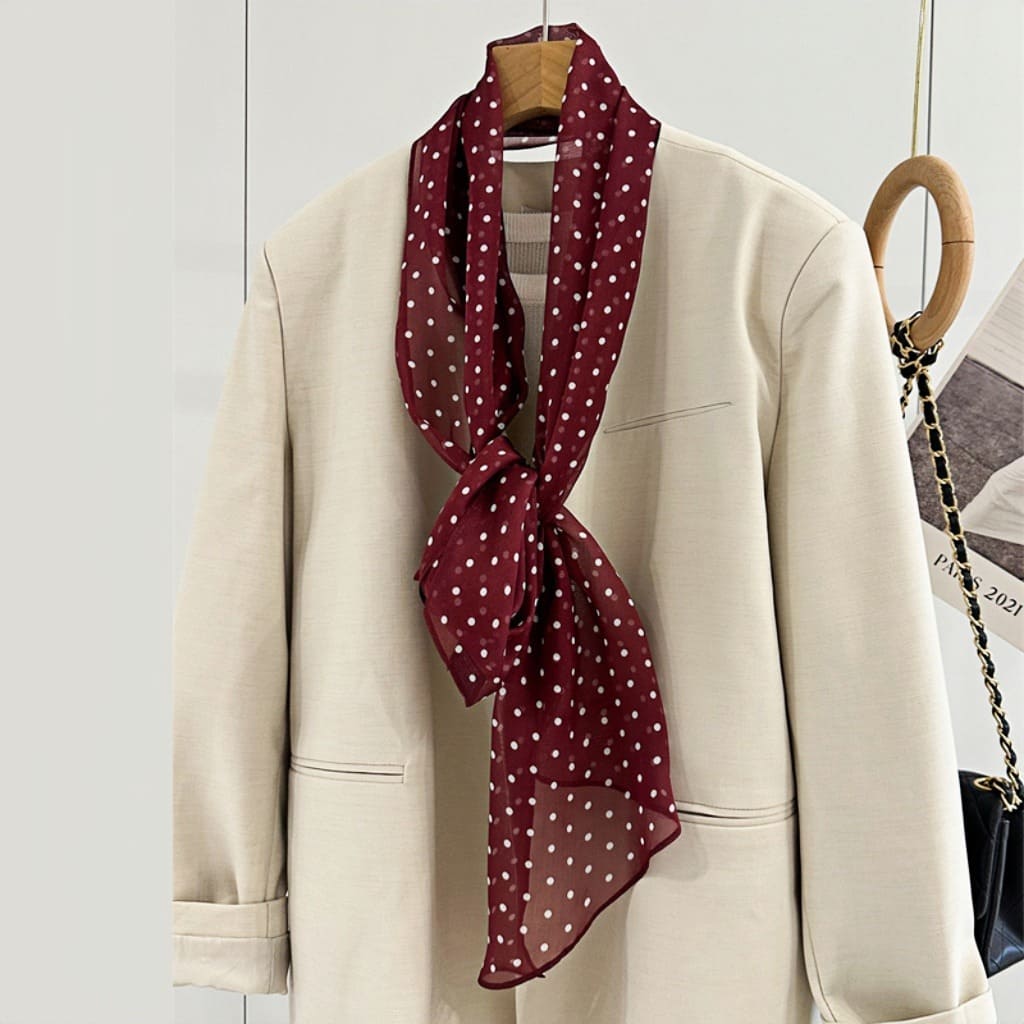 MaraSilk Pure Mulberry Silk Scarf - Oblong Georgette MS633