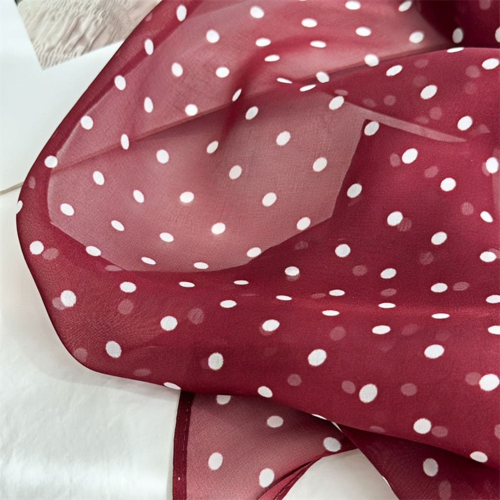 MaraSilk Pure Mulberry Silk Scarf - Oblong Georgette MS633