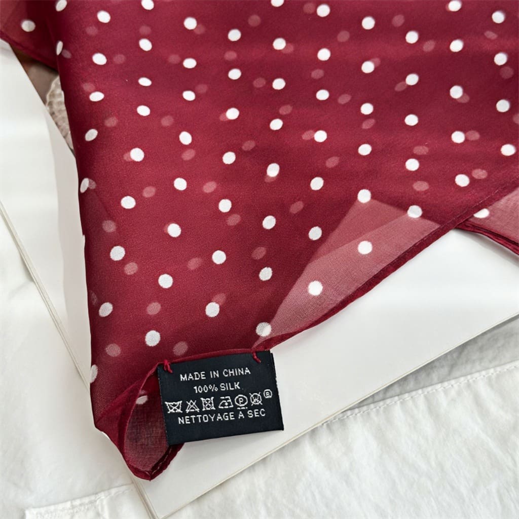 MaraSilk Pure Mulberry Silk Scarf - Oblong Georgette MS633