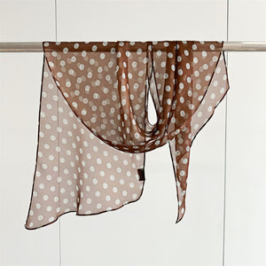 MaraSilk Pure Mulberry Silk Scarf - Oblong Georgette MS633 63" x 12" MS63303