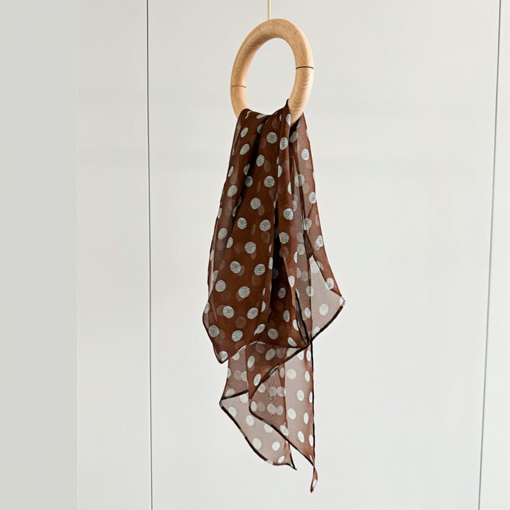 MaraSilk Pure Mulberry Silk Scarf - Oblong Georgette MS633