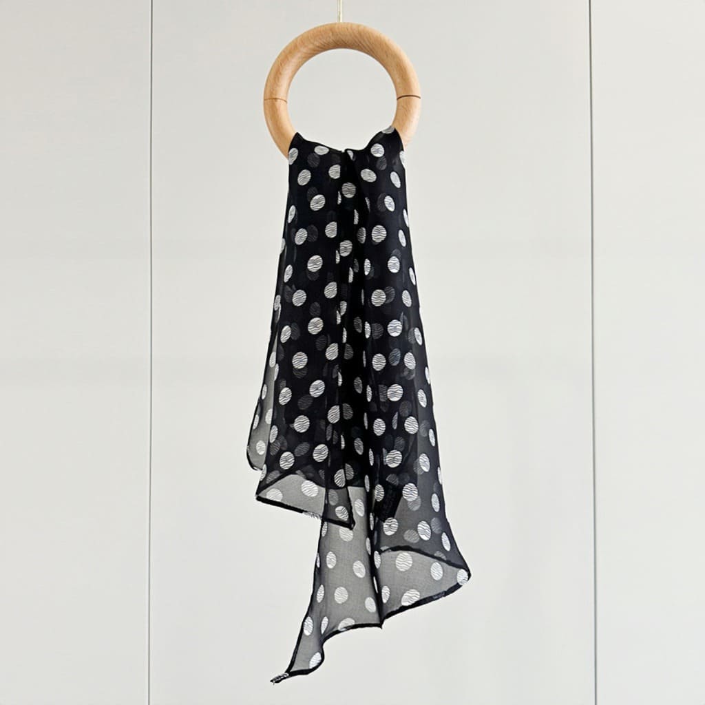 MaraSilk Pure Mulberry Silk Scarf - Oblong Georgette MS634