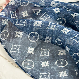 MaraSilk Pure Mulberry Silk Scarf - Oblong Georgette MS635