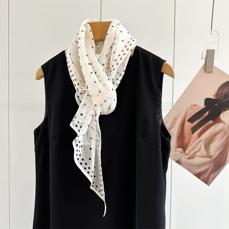 MaraSilk Pure Mulberry Silk Scarf - Oblong Georgette MS962