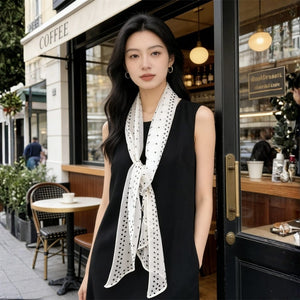 MaraSilk Pure Mulberry Silk Scarf - Oblong Georgette MS962