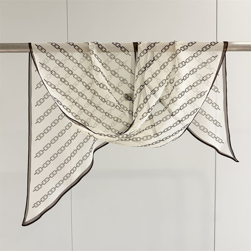 MaraSilk Pure Mulberry Silk Scarf - Oblong Georgette MS970 63" x 12" MS97003
