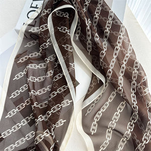 MaraSilk Pure Mulberry Silk Scarf - Oblong Georgette MS970