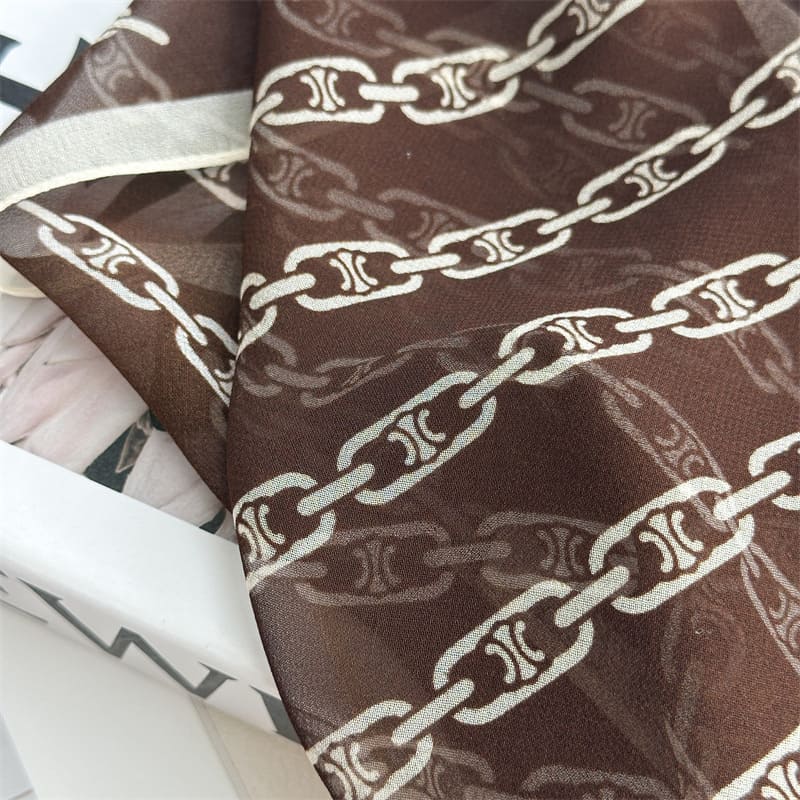 MaraSilk Pure Mulberry Silk Scarf - Oblong Georgette MS970