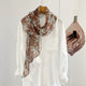MaraSilk Pure Mulberry Silk Scarf - Oblong Georgette MS971 63" x 12" MS97101