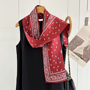 MaraSilk Pure Mulberry Silk Scarf - Ribbon Satin MS643