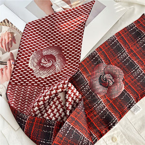 MaraSilk Pure Mulberry Silk Scarf - Ribbon Satin MS643