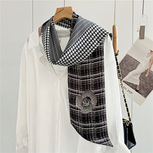 MaraSilk Pure Mulberry Silk Scarf - Ribbon Satin MS643