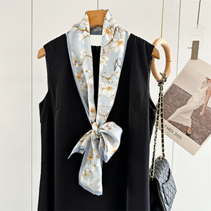MaraSilk Pure Mulberry Silk Scarf - Ribbon Satin MS643