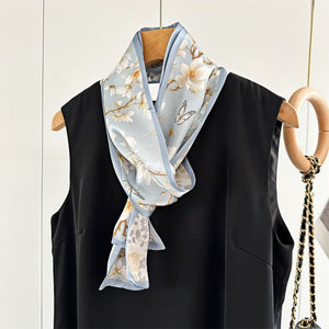 MaraSilk Pure Mulberry Silk Scarf - Ribbon Satin MS643