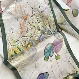 MaraSilk Pure Mulberry Silk Scarf - Ribbon Satin MS643