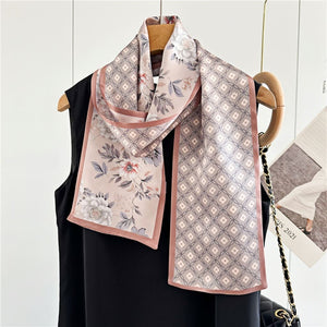 MaraSilk Pure Mulberry Silk Scarf - Ribbon Satin MS643