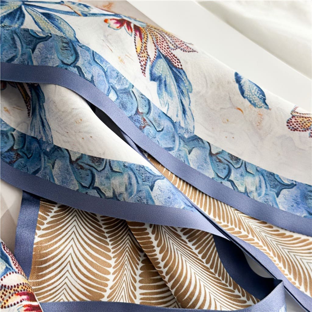MaraSilk Pure Mulberry Silk Scarf - Ribbon Satin MS644
