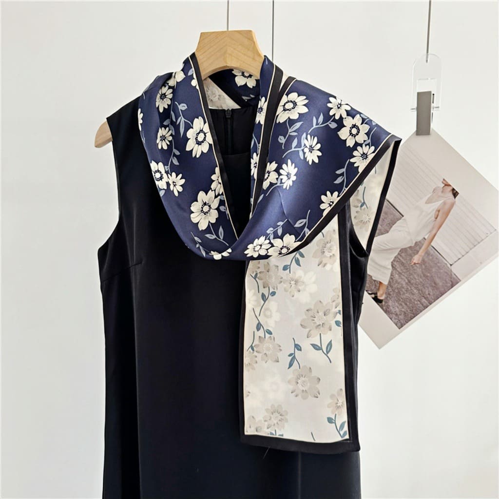 MaraSilk Pure Mulberry Silk Scarf - Ribbon Satin MS644