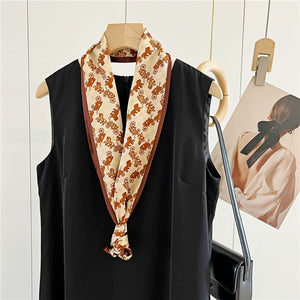 MaraSilk Pure Mulberry Silk Scarf - Ribbon Satin MS644