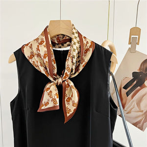MaraSilk Pure Mulberry Silk Scarf - Ribbon Satin MS644