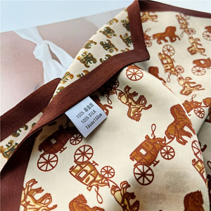 MaraSilk Pure Mulberry Silk Scarf - Ribbon Satin MS644