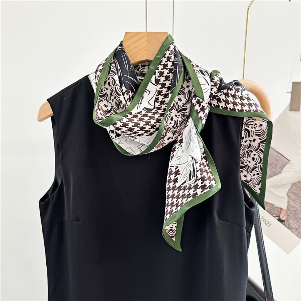 MaraSilk Pure Mulberry Silk Scarf - Ribbon Satin MS644