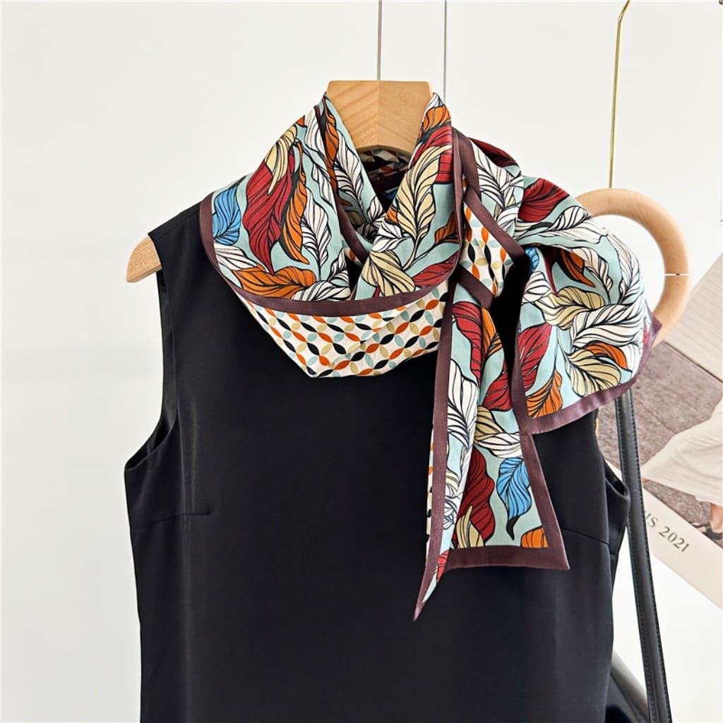 MaraSilk Pure Mulberry Silk Scarf - Ribbon Satin MS644