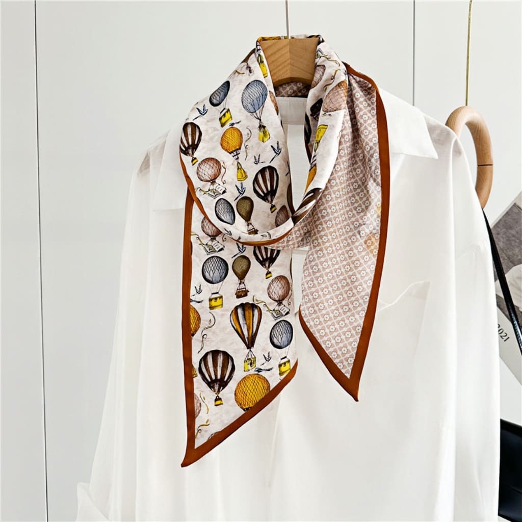 MaraSilk Pure Mulberry Silk Scarf - Ribbon Satin MS644
