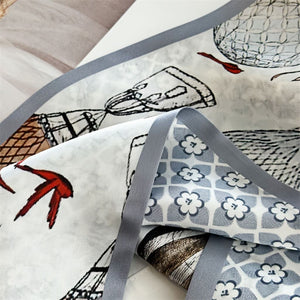 MaraSilk Pure Mulberry Silk Scarf - Ribbon Satin MS644