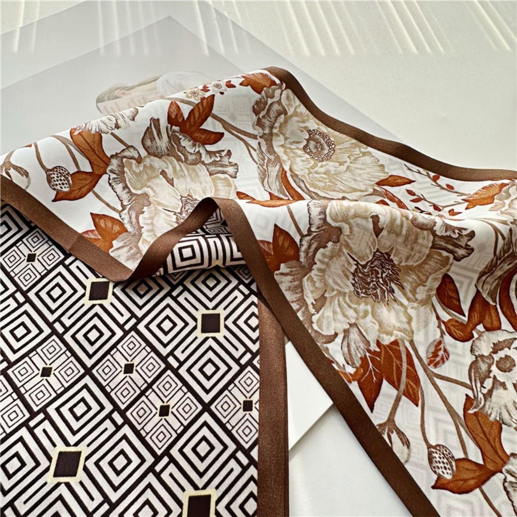 MaraSilk Pure Mulberry Silk Scarf - Ribbon Satin MS644
