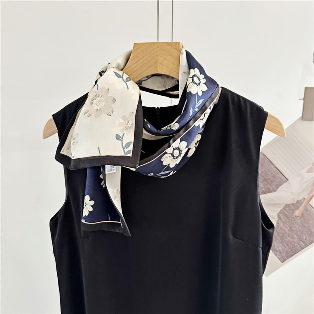 MaraSilk Pure Mulberry Silk Scarf - Ribbon Satin MS644