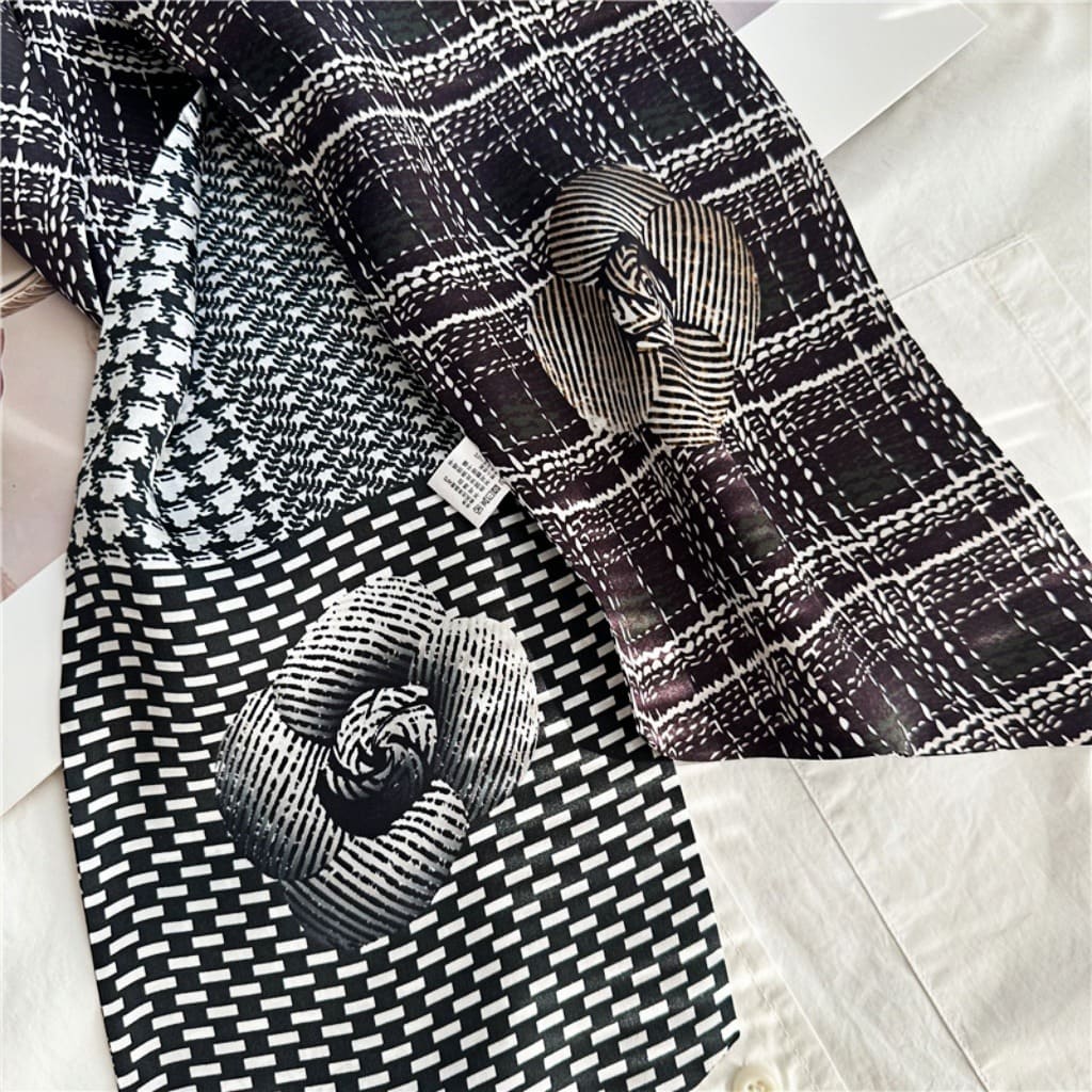 MaraSilk Pure Mulberry Silk Scarf - Ribbon Satin MS645