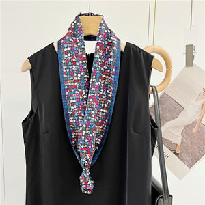 MaraSilk Pure Mulberry Silk Scarf - Ribbon Satin MS647